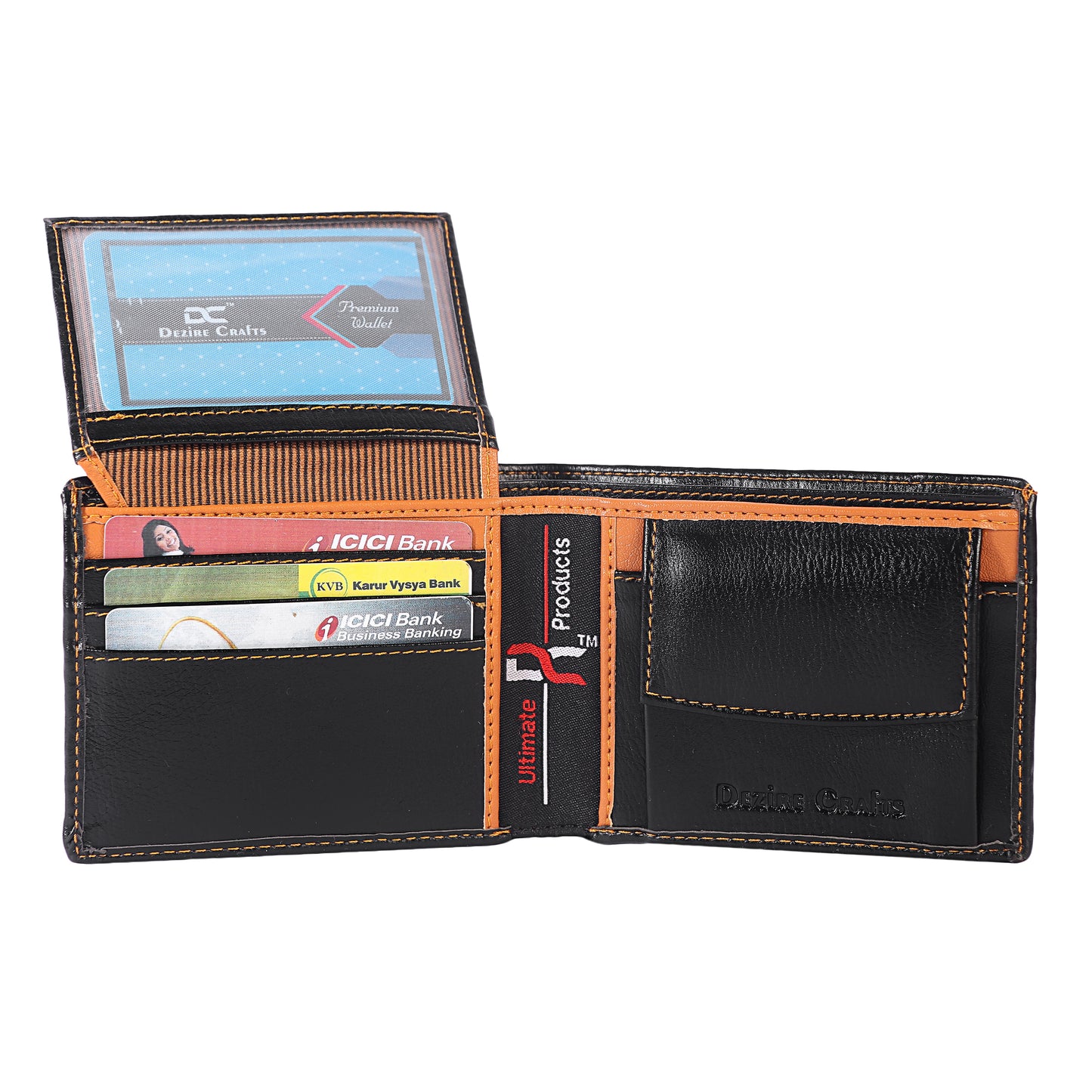 Fancy H-Stitch Wallet