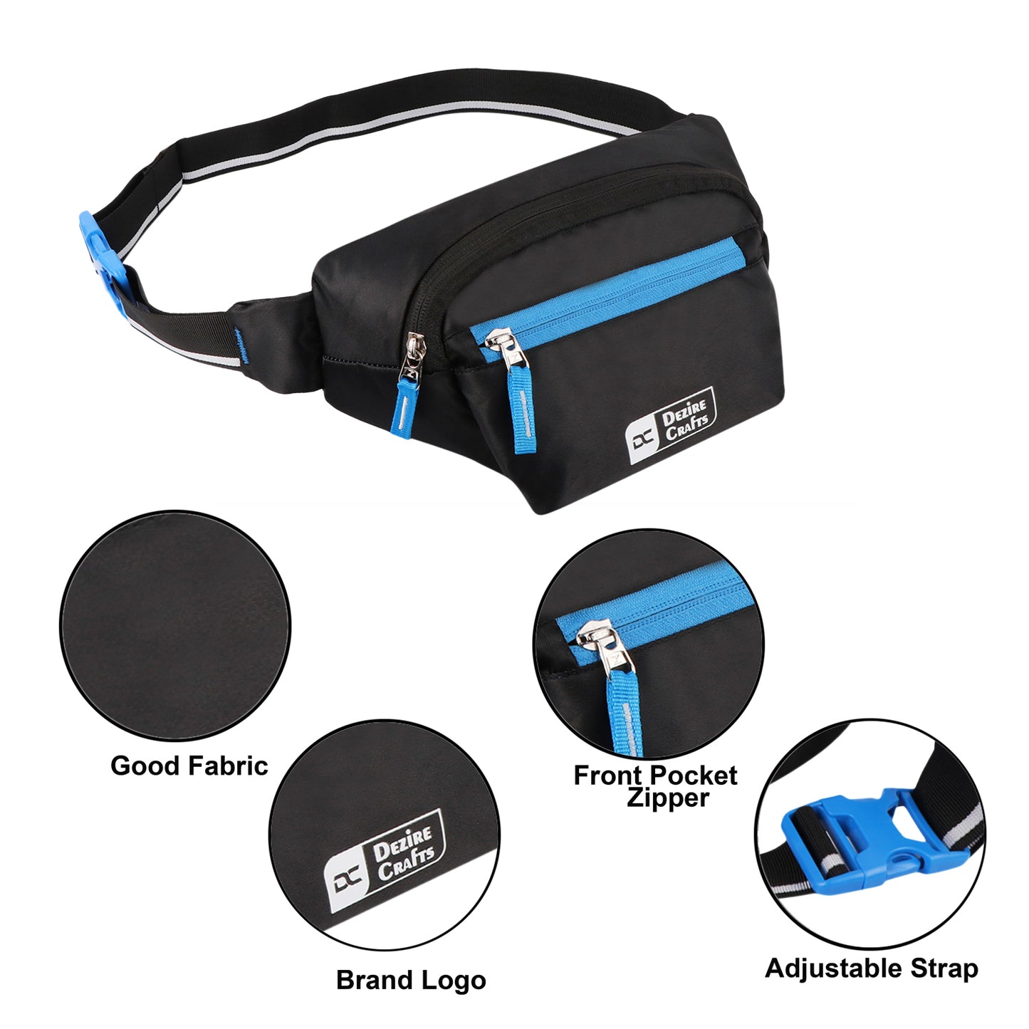 Belt Pouch Double Zip