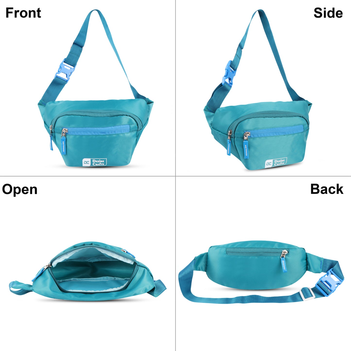 Belt Pouch Double Zip