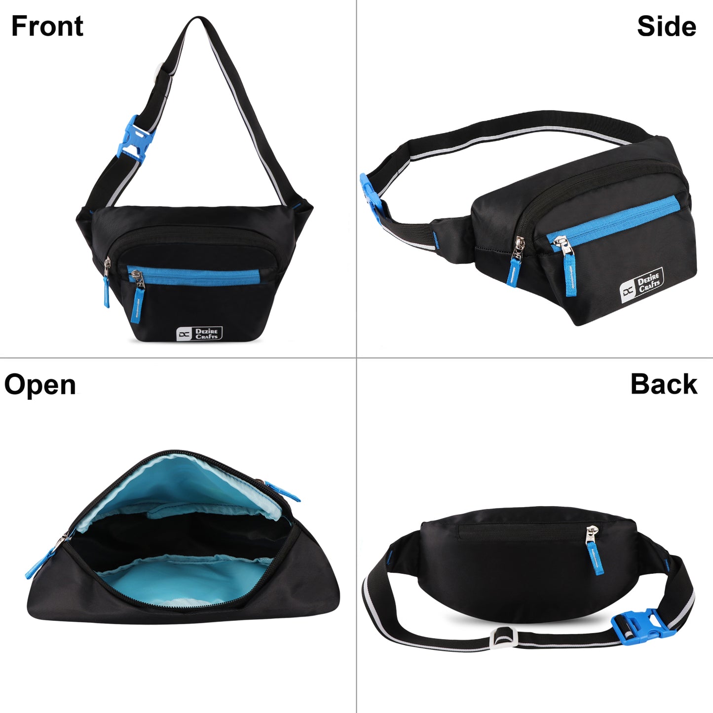 Belt Pouch Double Zip