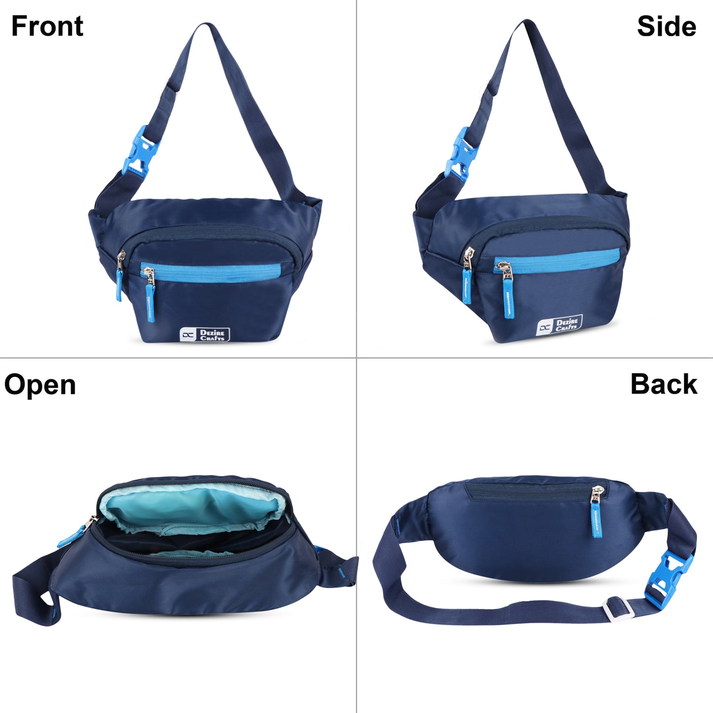 Belt Pouch Double Zip