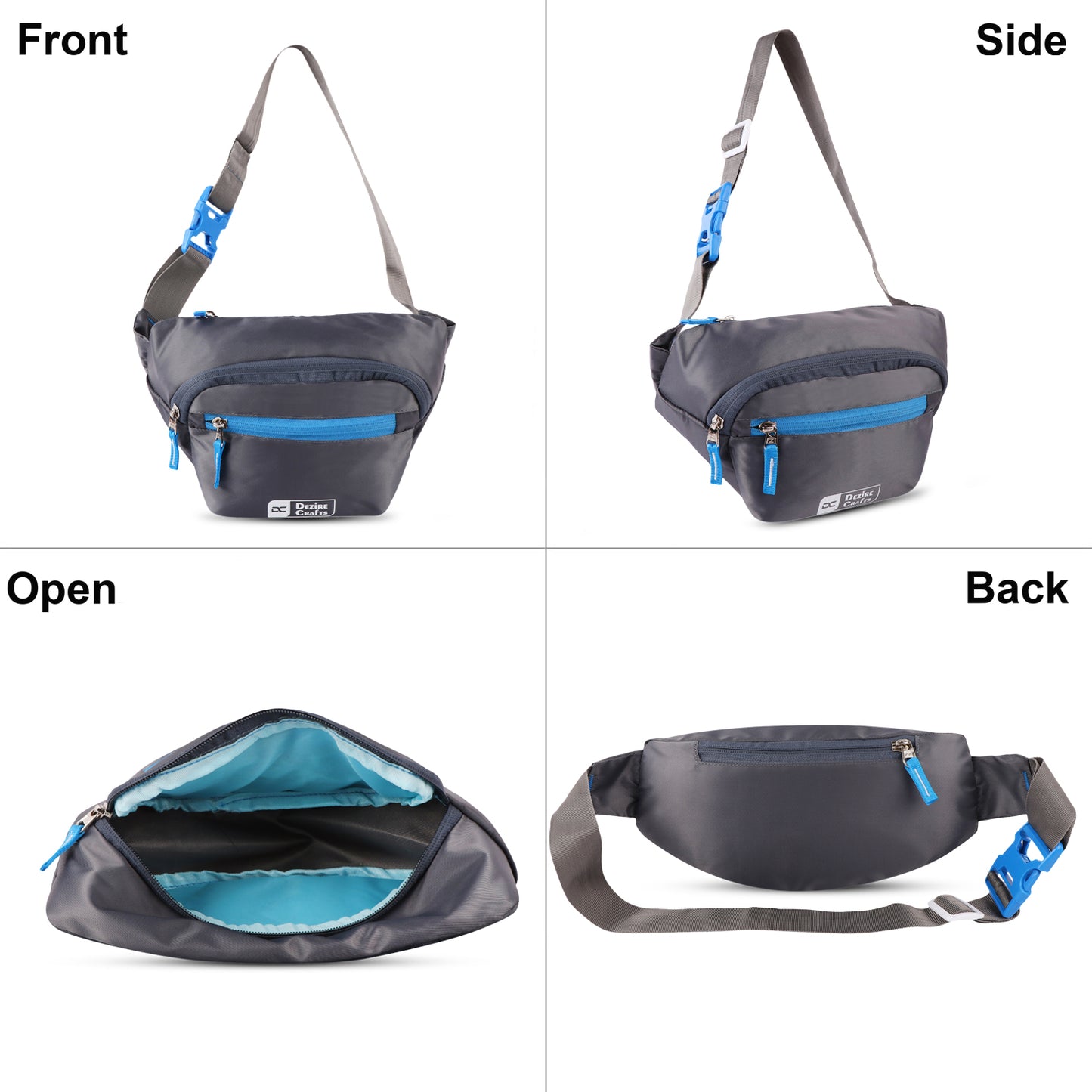Belt Pouch Double Zip