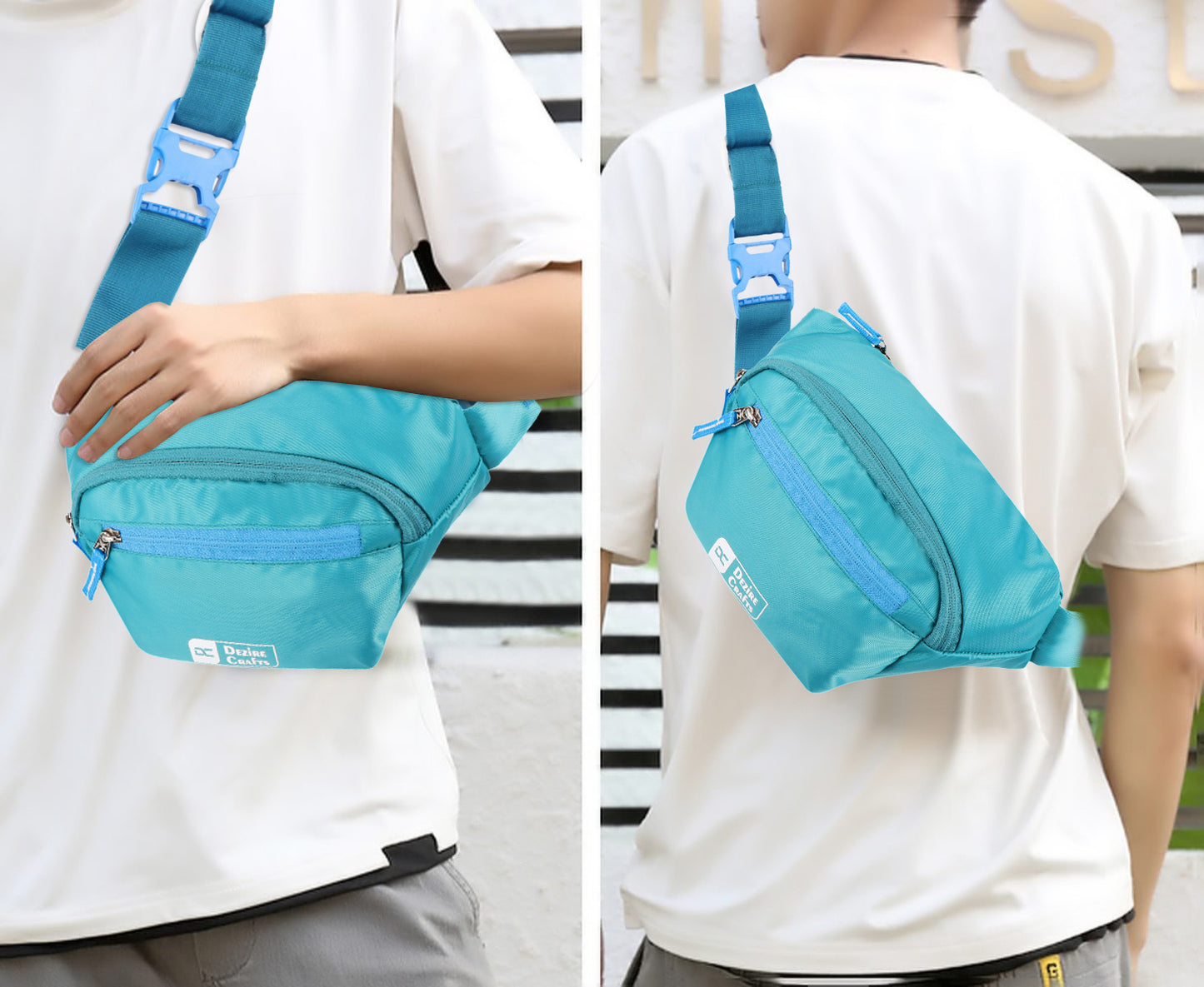 Belt Pouch Double Zip