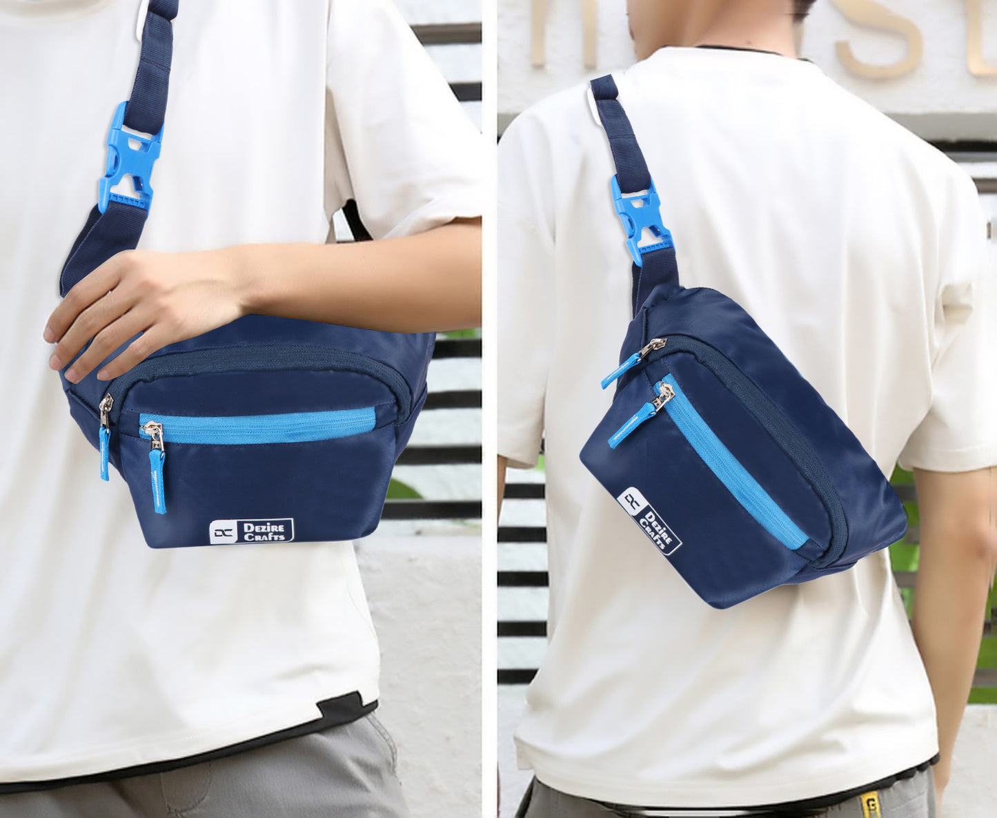 Belt Pouch Double Zip
