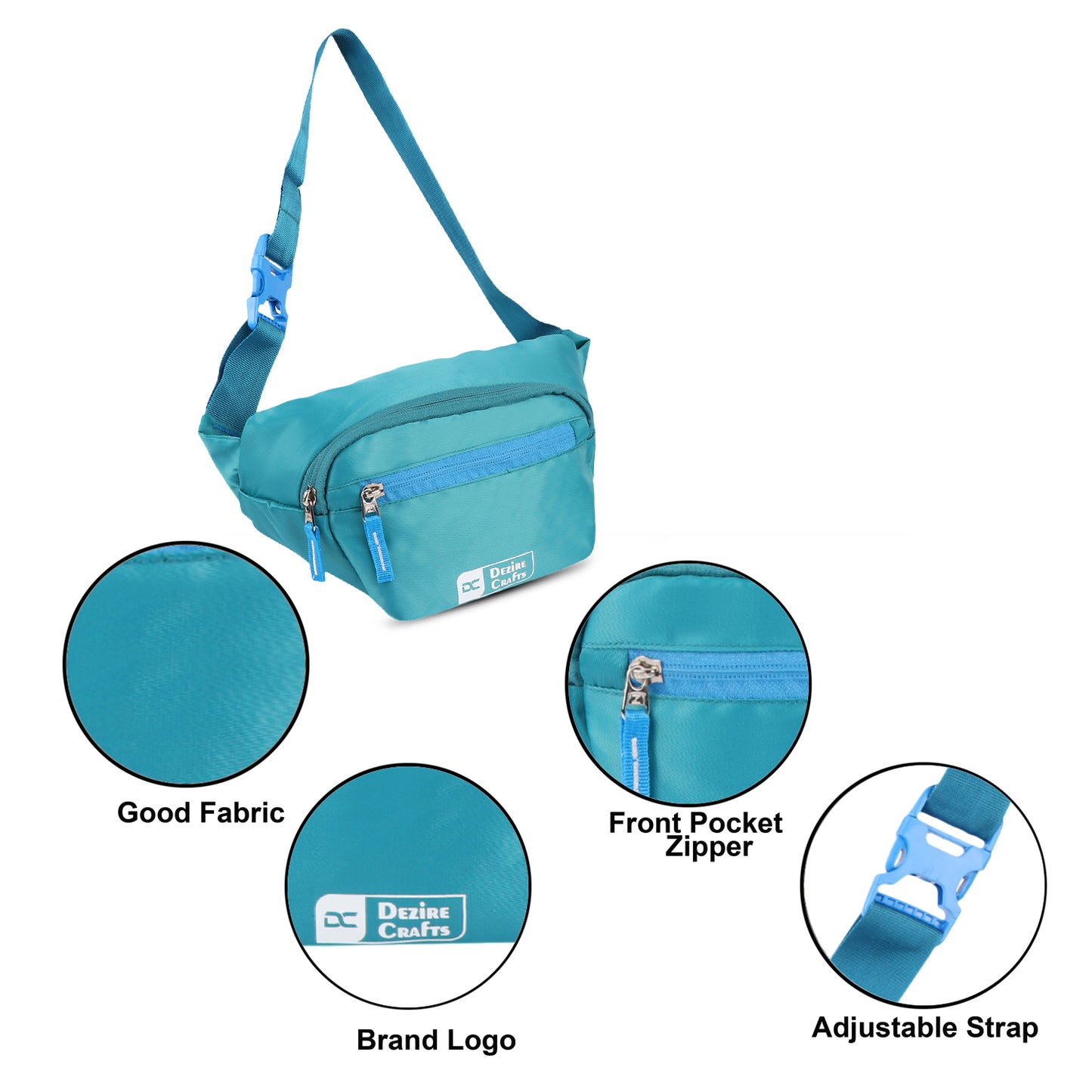 Belt Pouch Double Zip