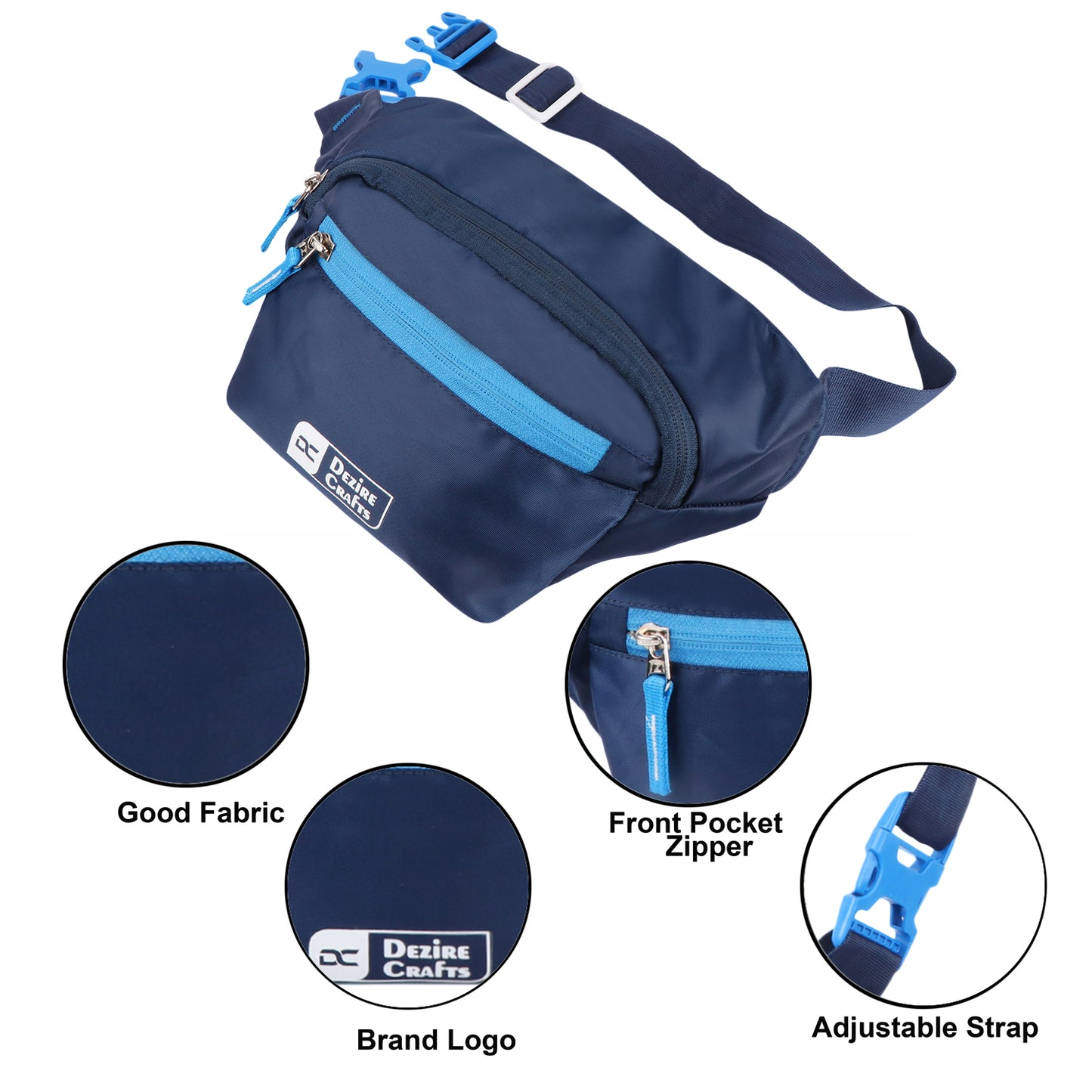 Belt Pouch Double Zip