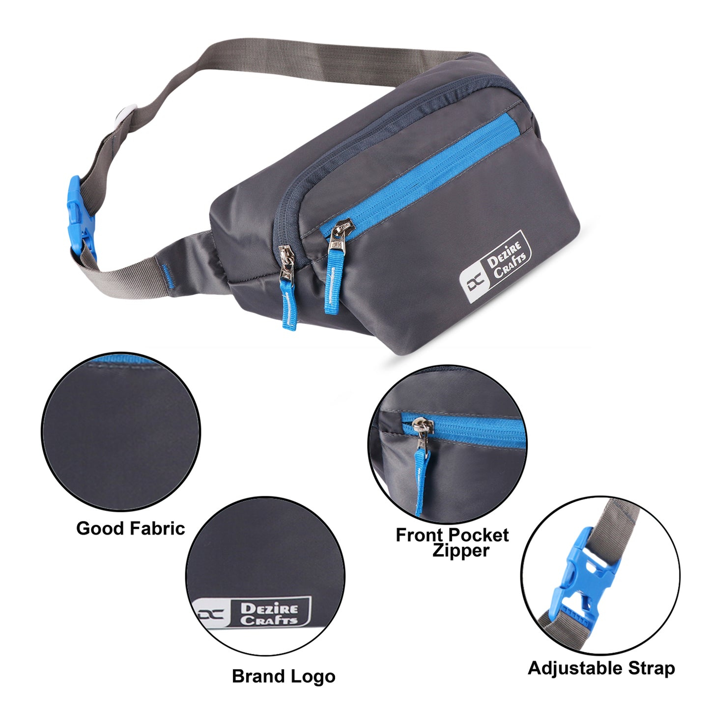 Belt Pouch Double Zip