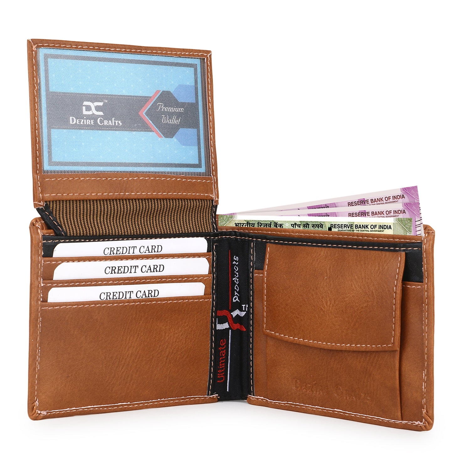Fancy H-Stitch Wallet