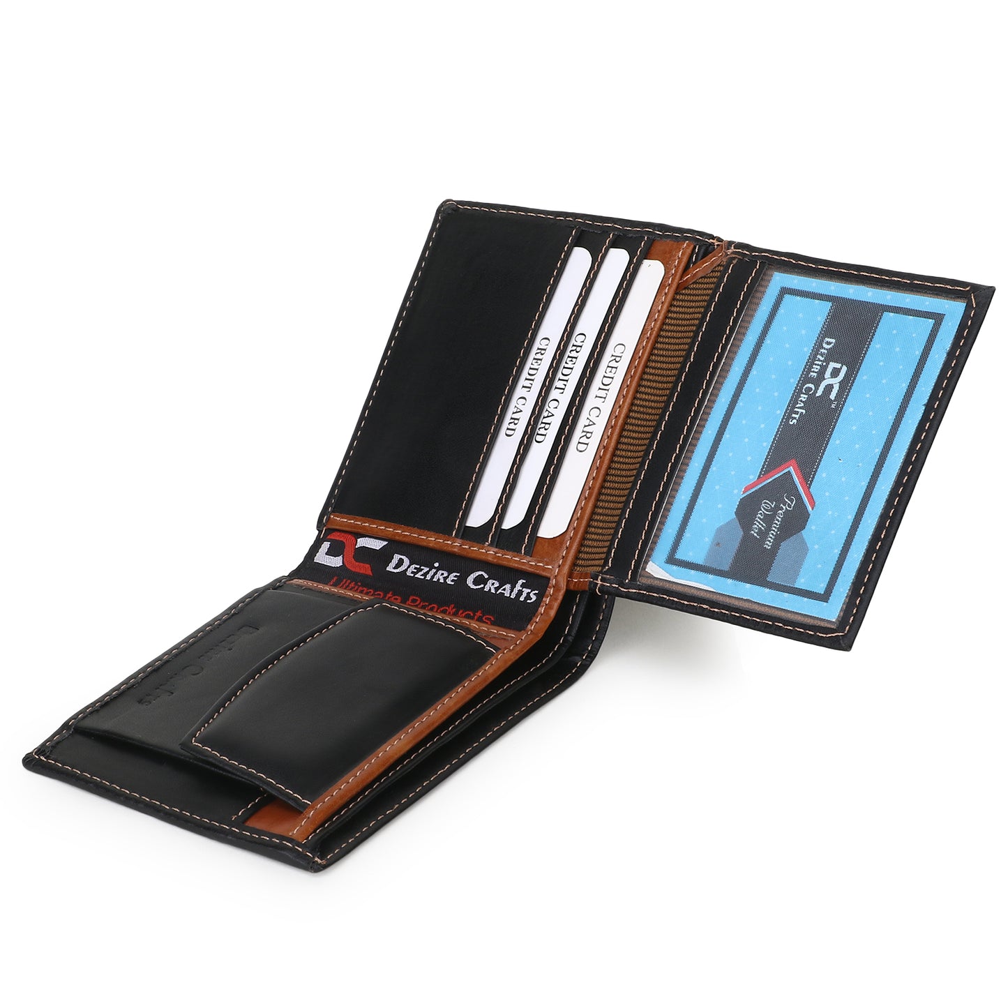 Fancy H-Stitch Wallet